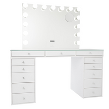 Load image into Gallery viewer, SLAYSTATION® PLUS 2.0 Tabletop + Vanity Mirror + 5 Drawer Unit Bundle